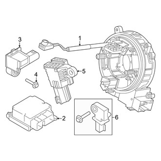 Ford OE - Restraint Systems - Air Bag Components (Modules & Sensors), (Regular Cab / Crew Cab 6.7L)
