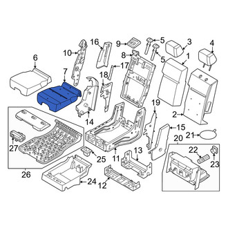 Ford OE - Front Center Seat Cushion Foam