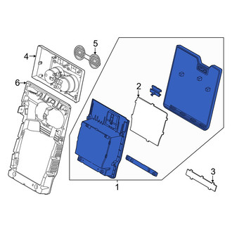 Ford OE - Front Seat Armrest