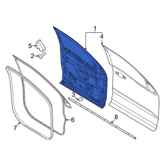 Ford OE - Front Right Door Shell
