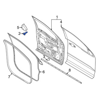Ford OE - Door Shell Screw