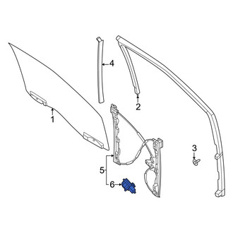 Ford OE - Front Right Window Motor