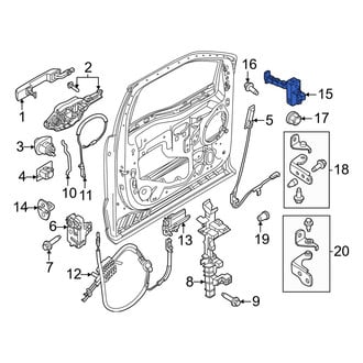 Ford OE - Front Door Check
