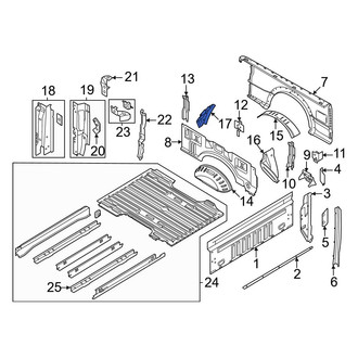 Ford OE - Wheel Housing Bracket
