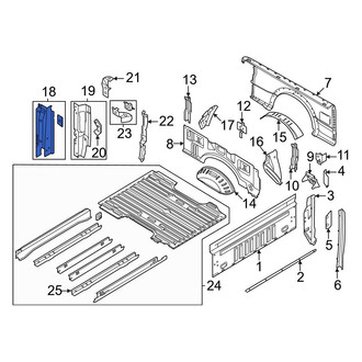Ford OE - Truck Bed Panel Reinforcement