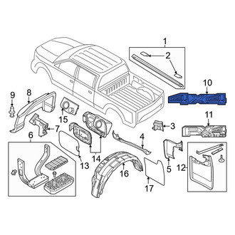 Ford OE - Rear Truck Bed Decal