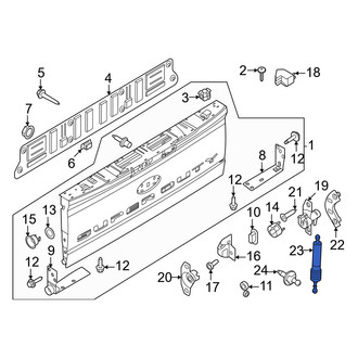 Ford OE - Rear Tailgate Lift Support