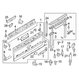 Ford OE - Tail Gate (With Flex Step)
