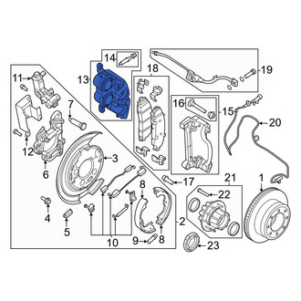 Ford OE - Rear Right Disc Brake Caliper