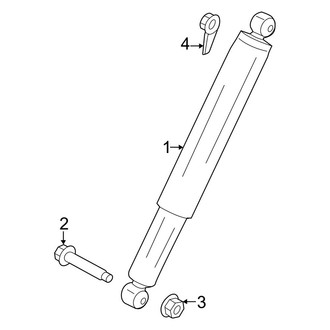 Ford OE - Rear Suspension - Shocks & Components (Regular Cab / Crew Cab)