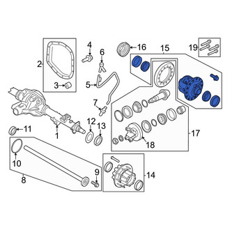 Ford OE - Rear Differential Carrier