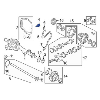 Ford OE - Differential Cover Bolt