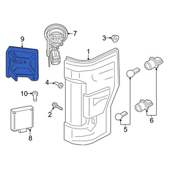Ford OE - Left Blind Spot Detection System Warning Sensor Bracket