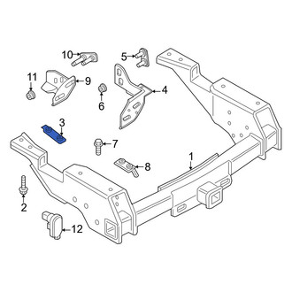 Ford OE - Trailer Hitch Nut