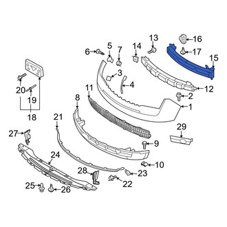 Ford OE - Front Bumper Impact Bar