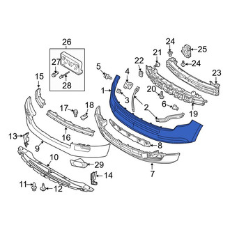 Ford OE - Front Bumper Cover