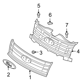 Ford OE - Grille & Components