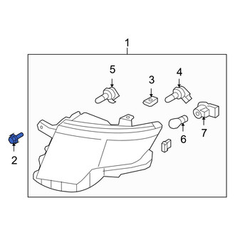 Ford OE - Radiator Support Access Cover Bolt