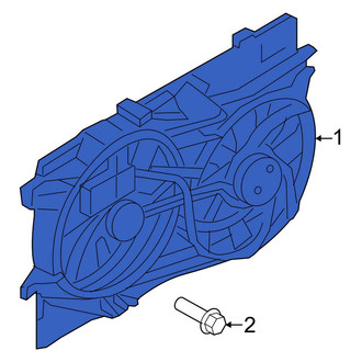 Ford OE - Engine Cooling Fan Assembly