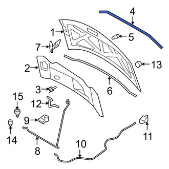 Ford OE - Hood Seal