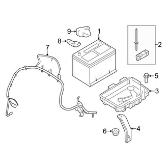 Ford OE - Electrical - Battery