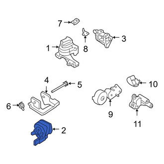 Ford OE - Left Automatic Transmission Mount