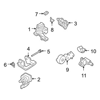 Ford OE - Engine & Transmission Mounting