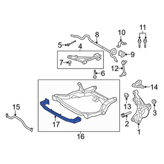 Ford OE - Front Suspension Subframe Crossmember