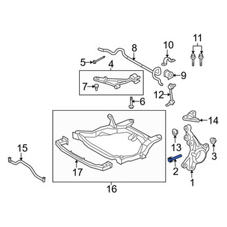 Ford OE - Steering Knuckle Bolt