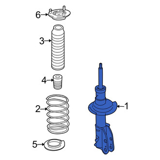 Ford OE - Front Left Suspension Strut