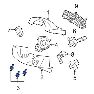 Ford OE - Console Coin Holder Screw