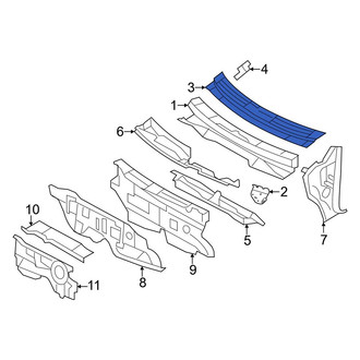 Ford OE - Cowl Cover