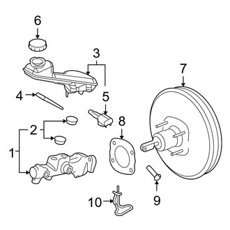 Ford OE - Cowl - Components on Dash Panel