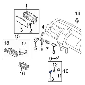 Ford OE - 12 Volt Accessory Power Outlet Cover