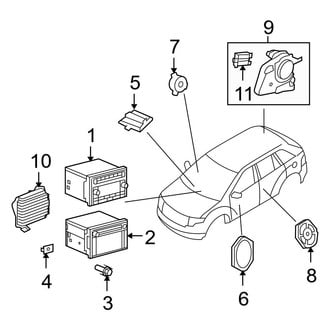 Ford OE - Instrument Panel - Sound System