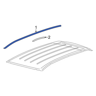 Ford OE - Left Roof Drip Molding