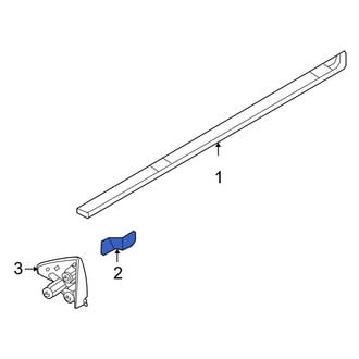 Ford OE - Left Rocker Panel Molding Extension