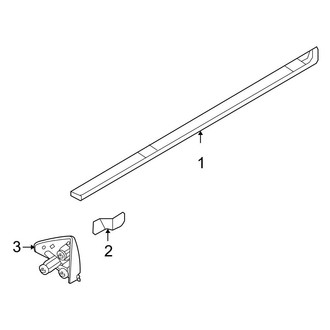Ford OE - Pillars, Rocker & Floor - Exterior Trim (Limited / SE / SEL)
