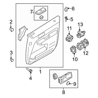 Ford OE - Front Door - Interior Trim
