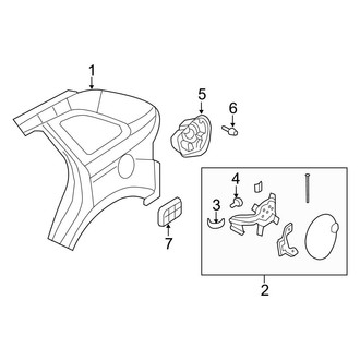 Ford OE - Quarter Panel & Components
