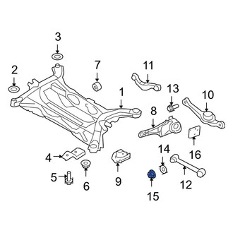 Ford OE - Lateral Arm Nut