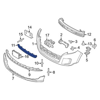 Ford OE - Front Lower Grille