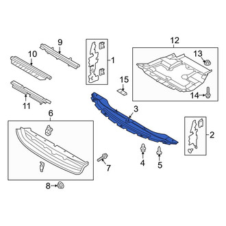 Ford OE - Front Lower Valance Panel