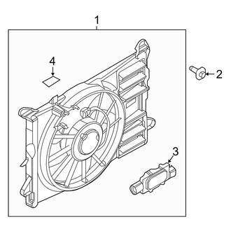 Ford OE - Cooling Fan (2.0L)