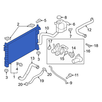 Ford OE - Radiator