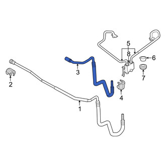Ford OE - Automatic Transmission Oil Cooler Tube