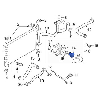 Ford OE - Engine Coolant Thermostat
