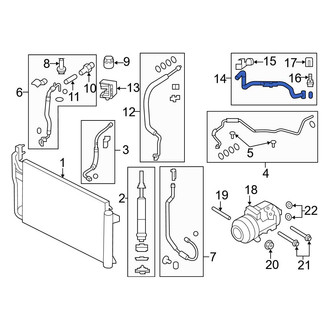 Ford OE - A/C Pipe