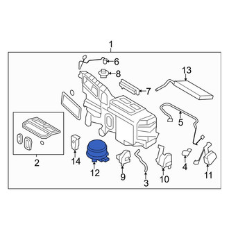 Ford OE - HVAC Blower Motor
