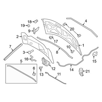 Ford OE - Hood & Components
